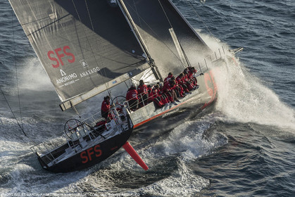 24 mars 2016   Marseille (FRA,13), SFS II (skipper Lionel Péan), dernière sortie d'entraînement avant la SNIM