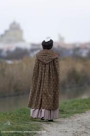 24 02 2007 - Saintes Maries of the Sea (FRA, 13) - Queen of Arles and her assistants in Camargue