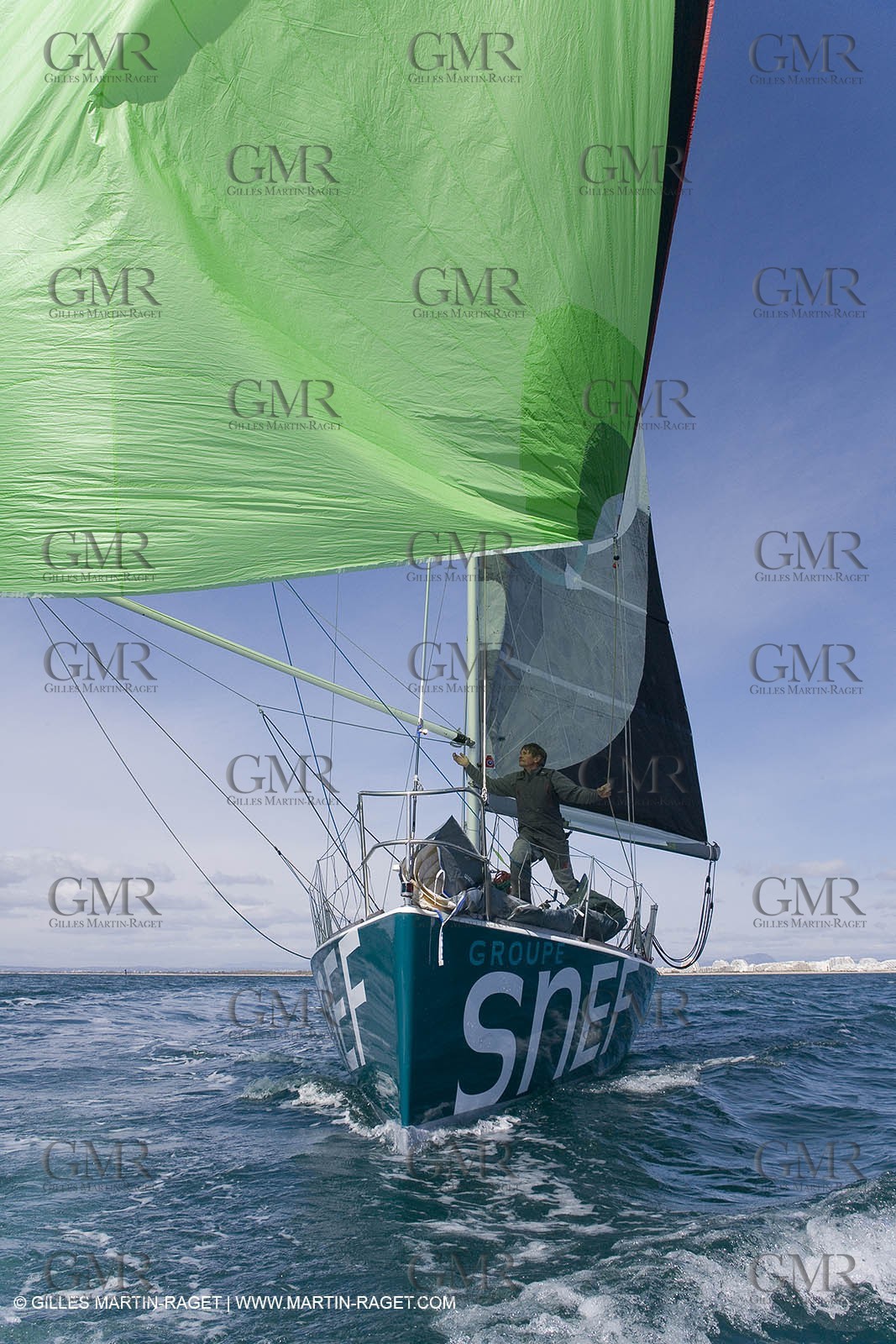 27 03 08- La Grande Motte- (FRA,34) Transat AG2R 2008- Jean-Paul Mouren- Laurent Pellecuer