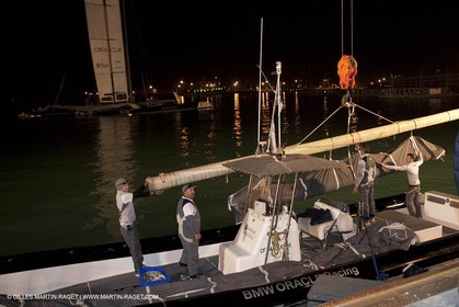 08 02 2010 - Valencia (ESP) - 33rd America's Cup - BMW ORACLE Racing - Race day 1