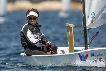 14 04 2016, Marseille (FRA,13), SNIM Dériveurs, Coupe Internationale de Printemps Optimist, Day 4