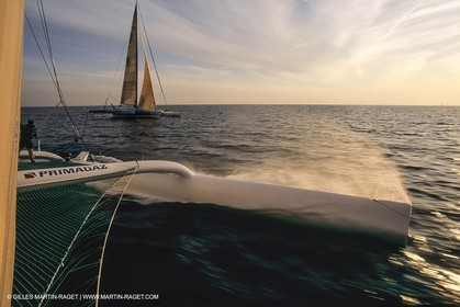 Yacht Racing, Multihull, ORMA 60, Laurent Bourgnon, Primagaz