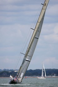 02 08 2010 - Cowes (UK, IOW) - The 1851 Cup -  BMW ORACLE Racing - Training Day.