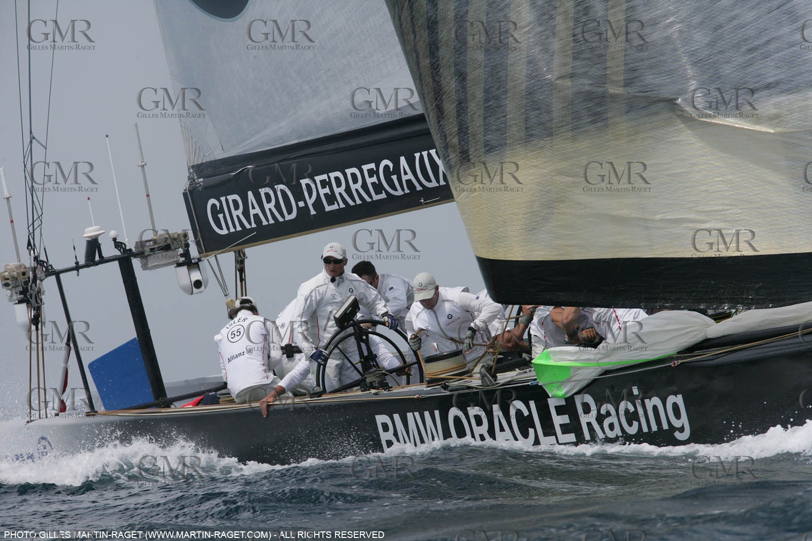 16 05 2007-Valencia (Spain)- 32nd America's Cup - Louis Vuitton Cup - Semi-final - Day 3 - BMW ORACLE racing