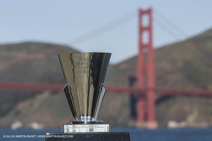21 02 2013 - San Francisco (USA) - 34th America's Cup - The Louis Vuitton Cup Trophy