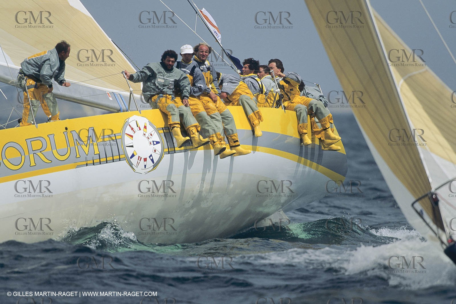 Sail racing, Amd'miral's Cup, Cowes (UK, IOW), Corum Sailing Team