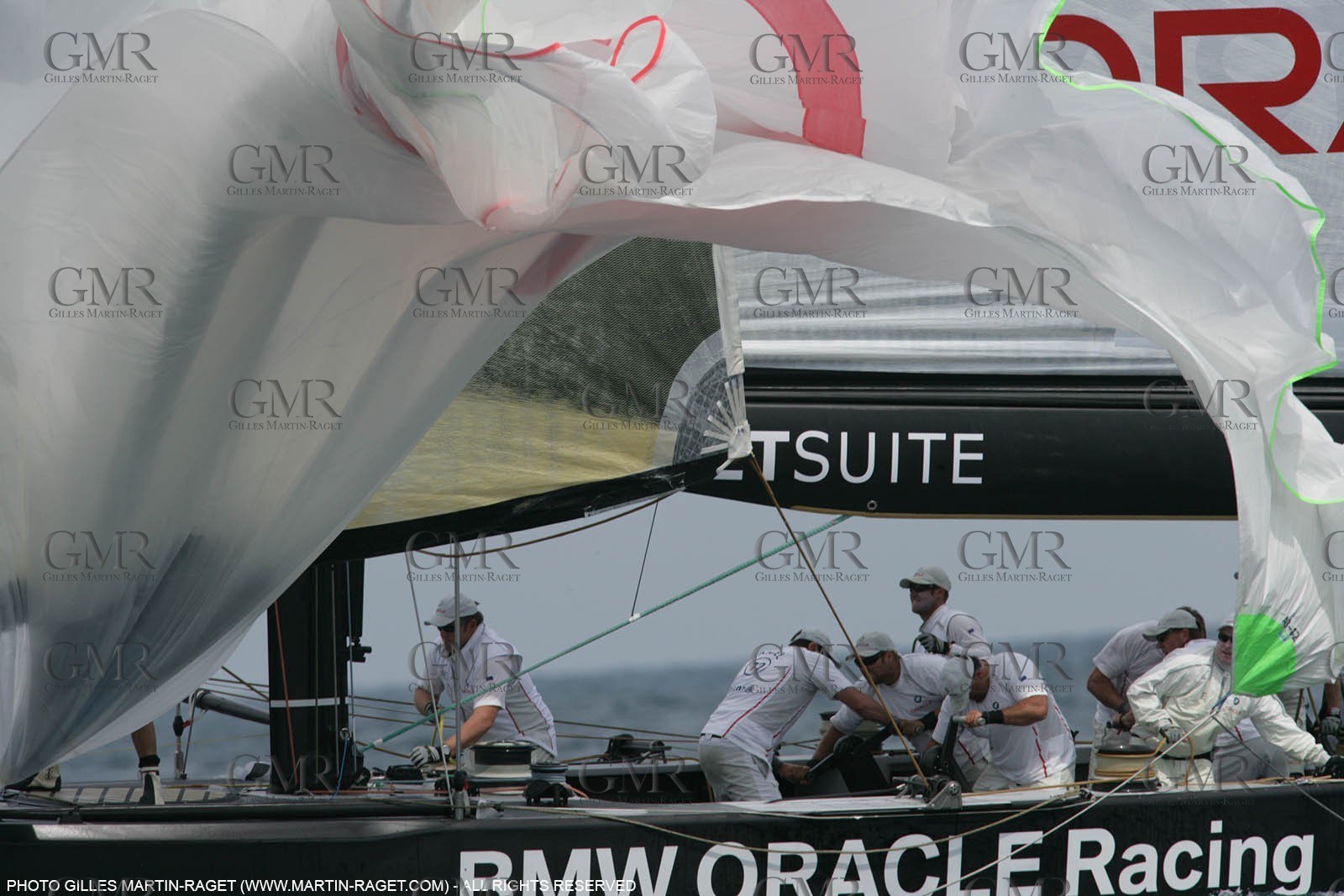 16 05 2007-Valencia (Spain)- 32nd America's Cup - Louis Vuitton Cup - Semi-final - Day 3 - BMW ORACLE racing