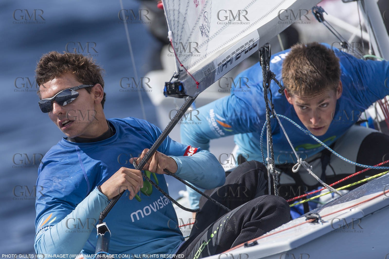 10 04 2015, Marseille (FRA), Yachting Club de la Pointe Rouge - Coupe Internationale de Printemps des 470, Day 3
