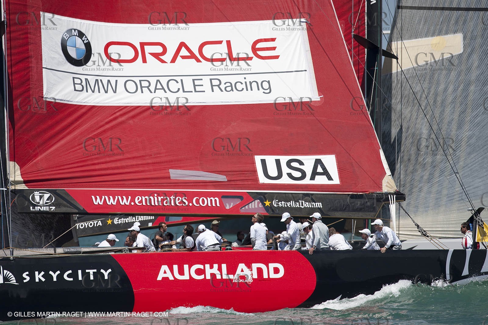 07 02 2009 - Auckland (NZL) -  Louis Vuitton Pacific Series -  Racing Day 7 - Round Robin 2