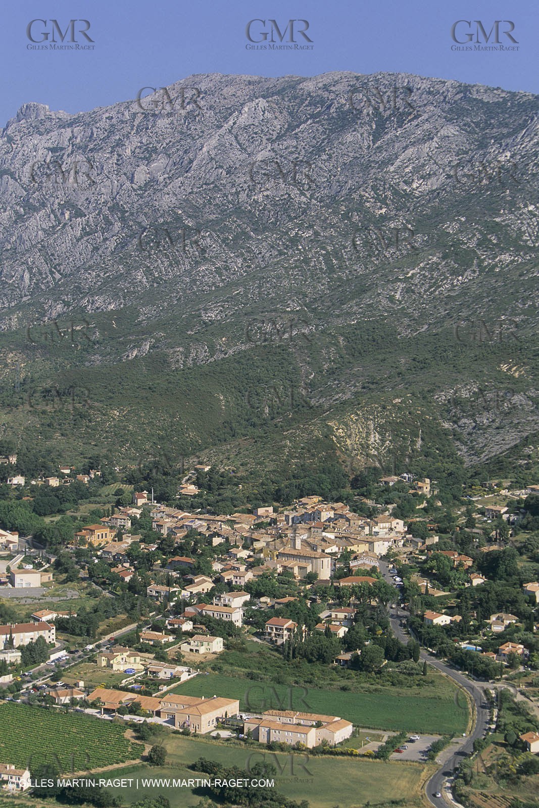 France, Provence, Pays d'Aix en Provence, Puyloubier