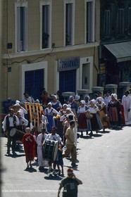 Marseille (FRA), fishermen fest for St Esteve anniversary