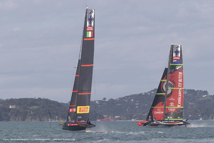 08 12 2020 - Auckland (NZL) - 36th America's Cup - Practice Sessions - Day 1