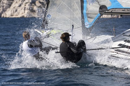 21 03 2013 - Marseille (FRA,13) - Essai du 49er FX