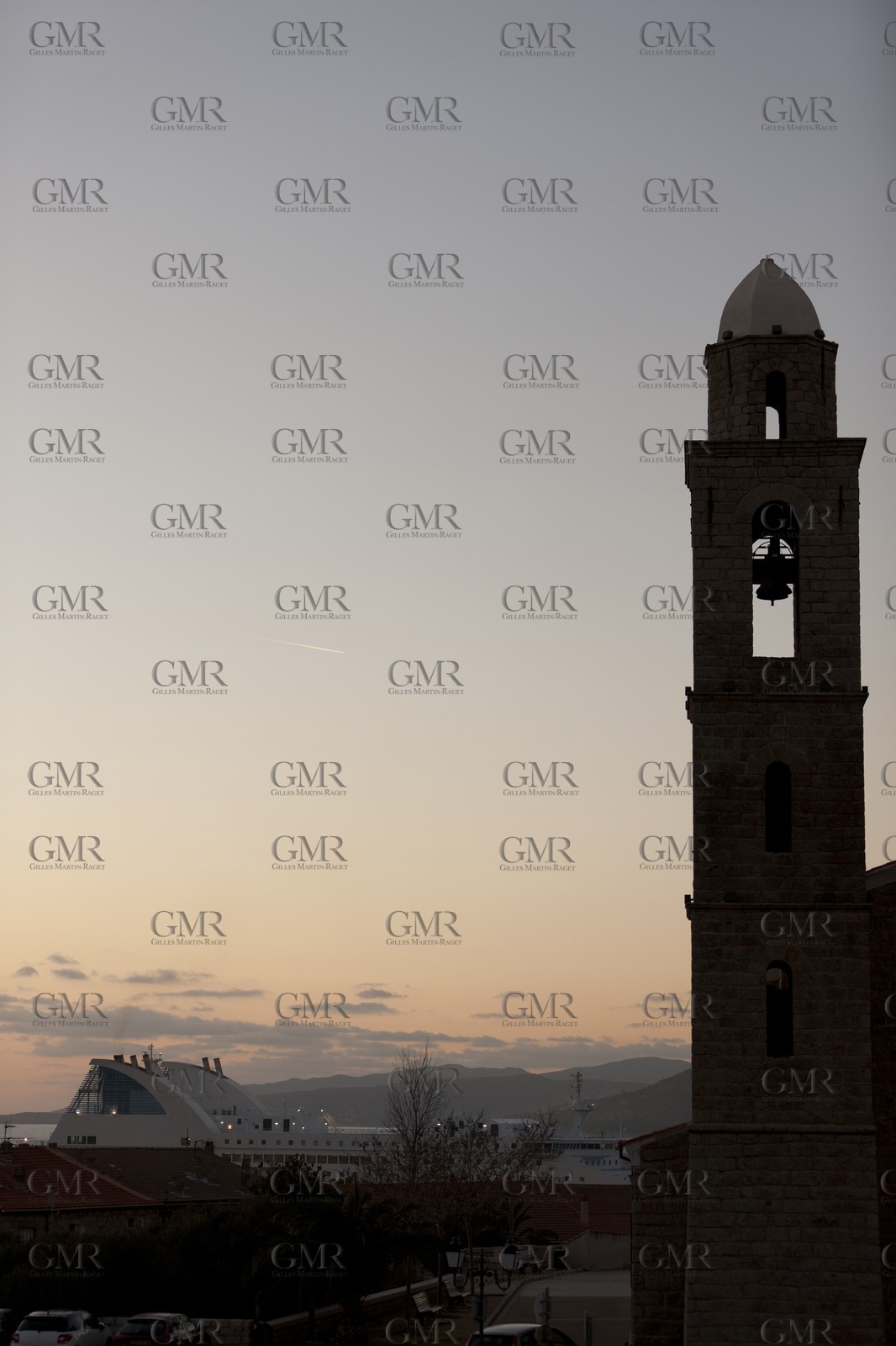 16 02 2012 - Propriano (FRA, Corse) -  La Méridionale shipping company- Piana at Propriano
