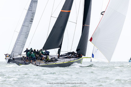 23 07 2025, Cowes (UK, IOW), Admiral's Cup 2025, Inshore racing Day 2, Django Wallyrocket 51, Yacht Club Costa Smeralda (ITA)