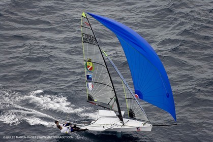 26 04 2007 - 2007 Semaine Olympique Française - Hyères (South of France) - Day 5 - Team France - 49er - LAGRAVIERE-CHRISTIDIS