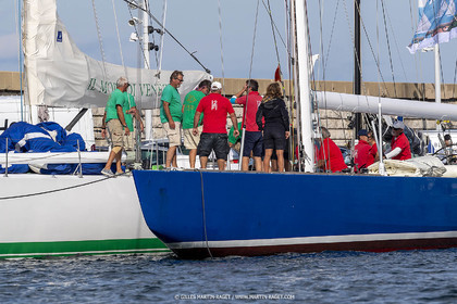 25 09 2022, Saint-Tropez (FRA, 83), Les Voiles de Saint-Tropez 2022, Arrivée des bateaux et de la Coupe d'Automne du Yacht Club de France