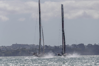 11 01 2021, Auckland (NZL), 36th America's Cup, Practice Racing