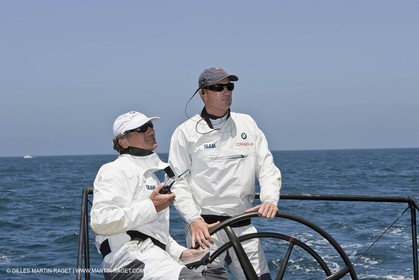 14 07 2009 - San Diego (USA,CA) -33rd America's Cup - BMW ORACLE Racing - First sea trials of the newly modified BOR 90 trimaran