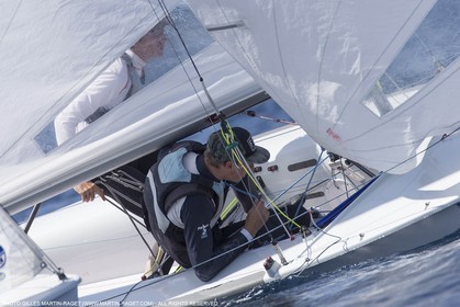 10 04 2015, Marseille (FRA), Yachting Club de la Pointe Rouge - Coupe Internationale de Printemps des 470, Day 3