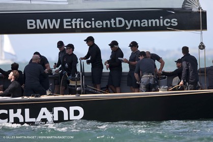 29 01 2009 - Auckland (NZL) - Louis Vuitton Pacific Series - BMW ORACLE Racing - Training