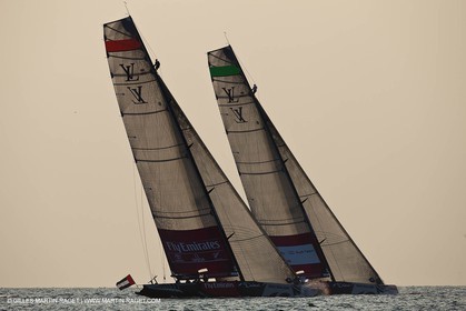 21 11 2010 - Dubai (UAE) - Dubai Louis Vuitton Trophy -  Round 2 - BMW ORACLE Racing