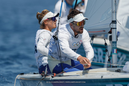 06 08 2024, Marseille (FRA), Paris 2024 Olympic Games, Sailing, Race Day 9