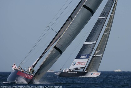 14 05 2007-Valencia (Spain)- 32nd America's Cup - Louis Vuitton Cup - Semi-final - Day 1 - BMW ORACLE racing
