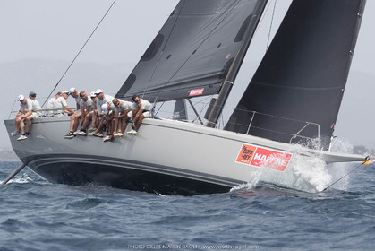 03 08 2017, Palma de Mallorca (ESP), Juan Kouyoumdjian and the Swan 50
