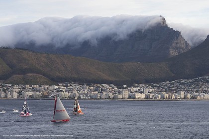 19 11 2014, Cape Town (ZAF), Volvo Ocean Race 2014-15, Team Alvimedica, Start Leg 2