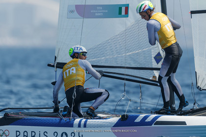 06 08 2024, Marseille (FRA), Paris 2024 Olympic Games, Sailing, Race Day 9
