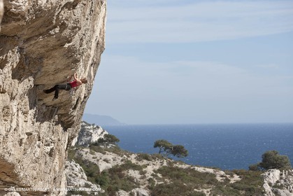 26 03 2009 - Marseille (FRA, 13) - Les Calanques - Sugiton - Les toits cliff