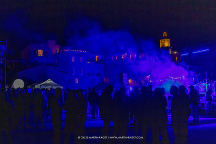 03 10 2025, Saint-Tropez (FRA), LEs VOiles de Saint-Tropez 2025, Race Day 5, crew party