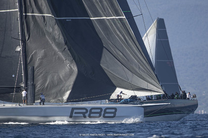 05 10 2022, Saint-Tropez (FRA,83), Voiles de Saint-Tropez 2022,  Maxis, Race 2