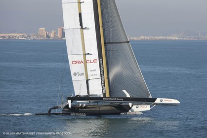 03 02 2010 - Valencia (ESP) - 33rd America's Cup - BMW ORACLE Racing -