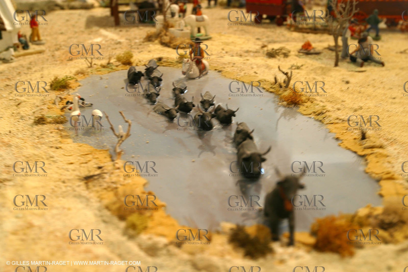 Great crib from les Saintes Maries de la mer (FRA, 13) for Christmas, December 2010