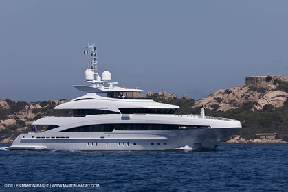 18 08 2011 - La Maddalena (ITA, Sardinia) - Motor yacht Inception