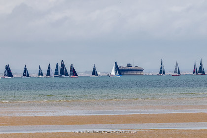 19 07 2025, Cowes (UK, IOW), Admiral's Cup 2025, Channel Race Start