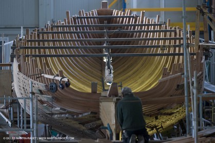27 11 2007 - La Ciotat (FRA, 13) - Restauration de Mariska aux Charpentiers réunis