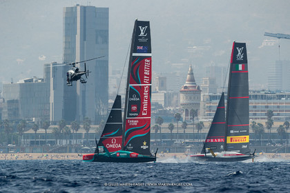 22 08 2024, Barcelona (ESP), Louis Vuitton 37th America's Cup, Louis Vuitton Preliminary Regatta, Race Day 1