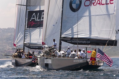23 05 2010 - La Maddalena (ITA, Sardinia) Louis Vuitton Trophy - BMW ORACLE Racing - Racing Day 2