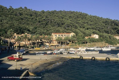 France, Provence, Iles d'Hyères, Port Cros