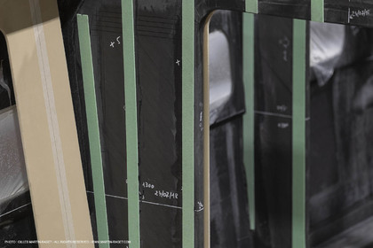 29 10 2018, La Grande Motte (FRA,30), Chantier Gunboat, construction du Gunboat 68