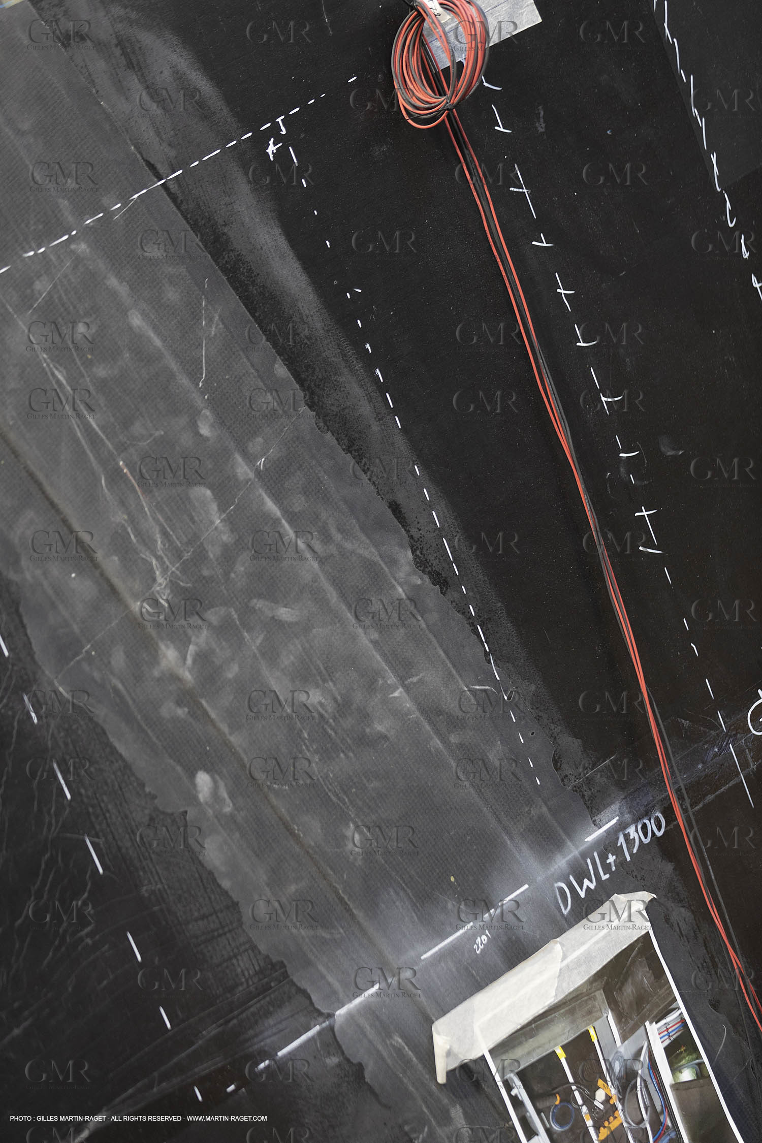 29 10 2018, La Grande Motte (FRA,30), Chantier Gunboat, construction du Gunboat 68