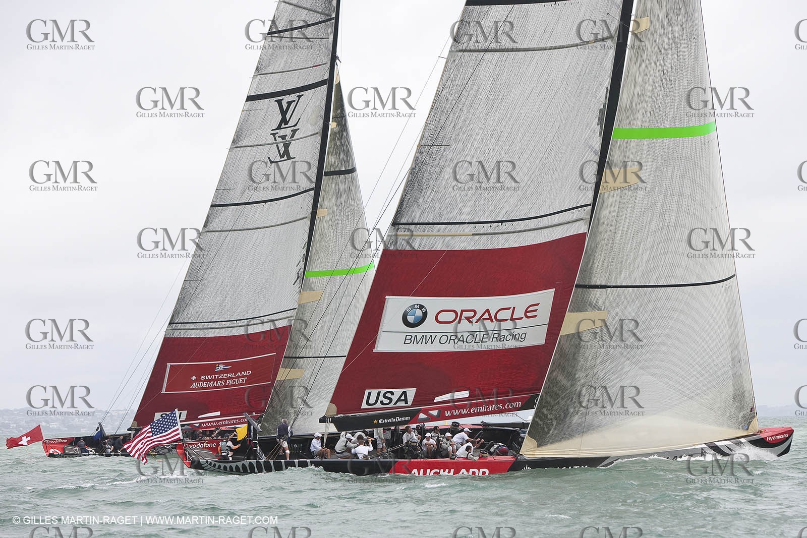 12 02 2009 - Auckland (NZL) -  Louis Vuitton Pacific Series -  Racing Day 12 - Challenger final