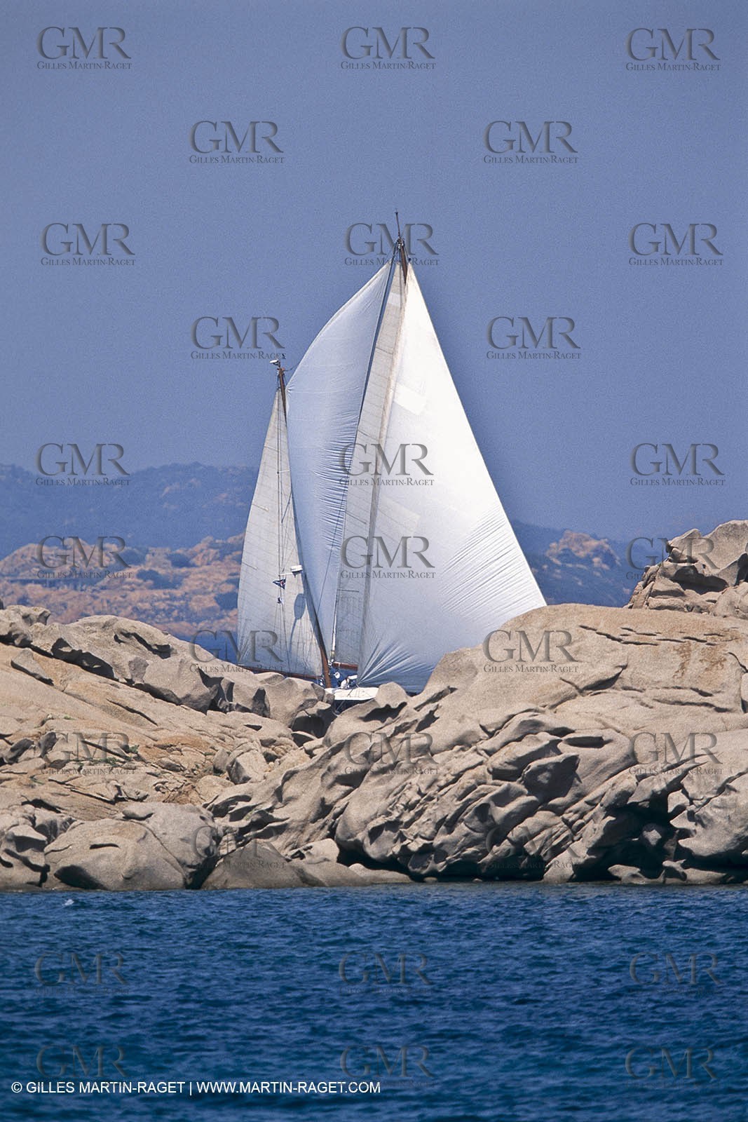 Costa Smeralda (Italia, Sardinia) - Classic yachts in La Maddalena archipelago