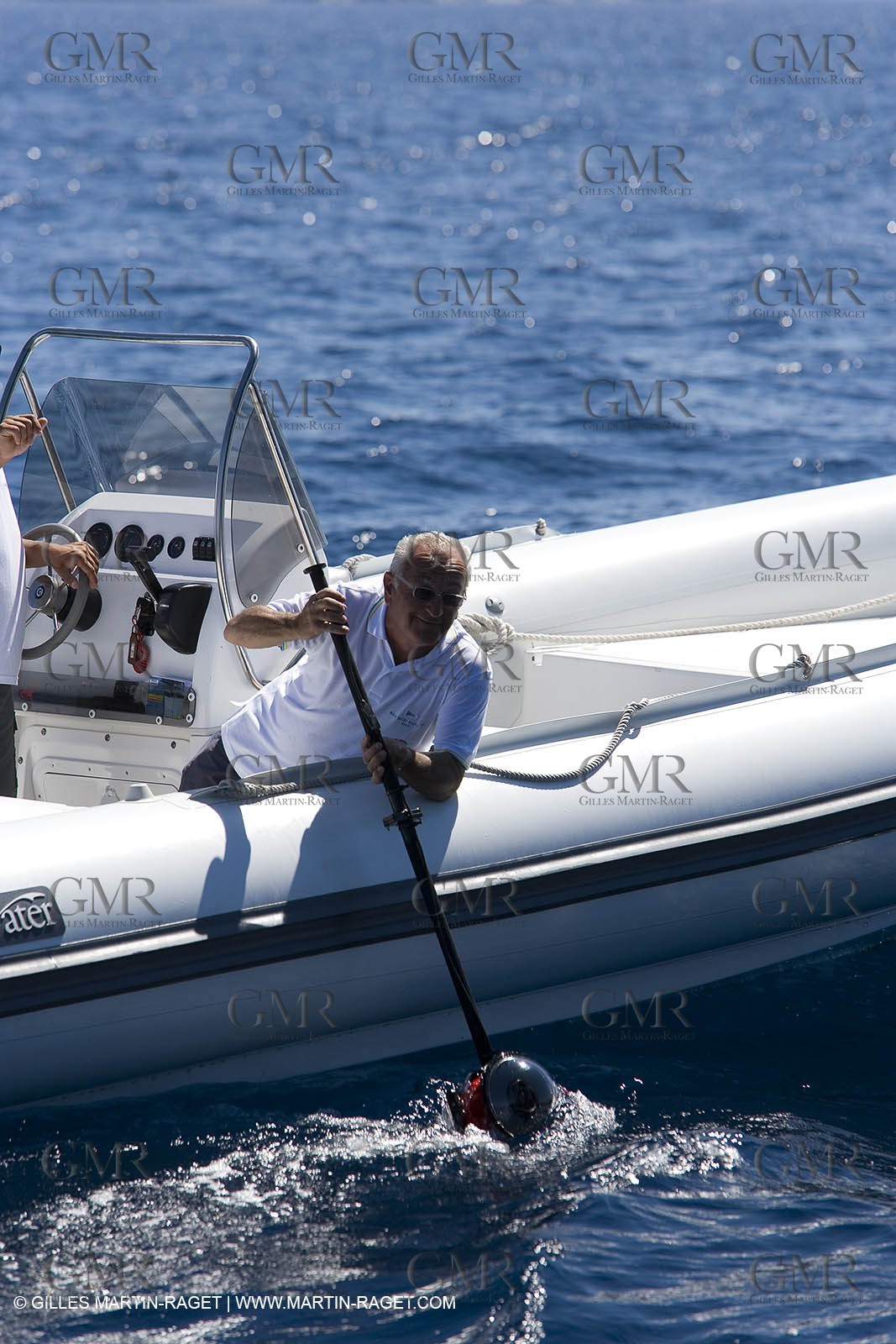 03 09 06 - Porto Cervo (Sardinia) - Maxi World Cup 2006 - Onboard Wally 90 Tango