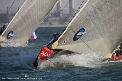 16 11 2010 - Dubai (UAE) - Dubai Louis Vuitton Trophy -  BMW ORACLE Racing Vs Synergy