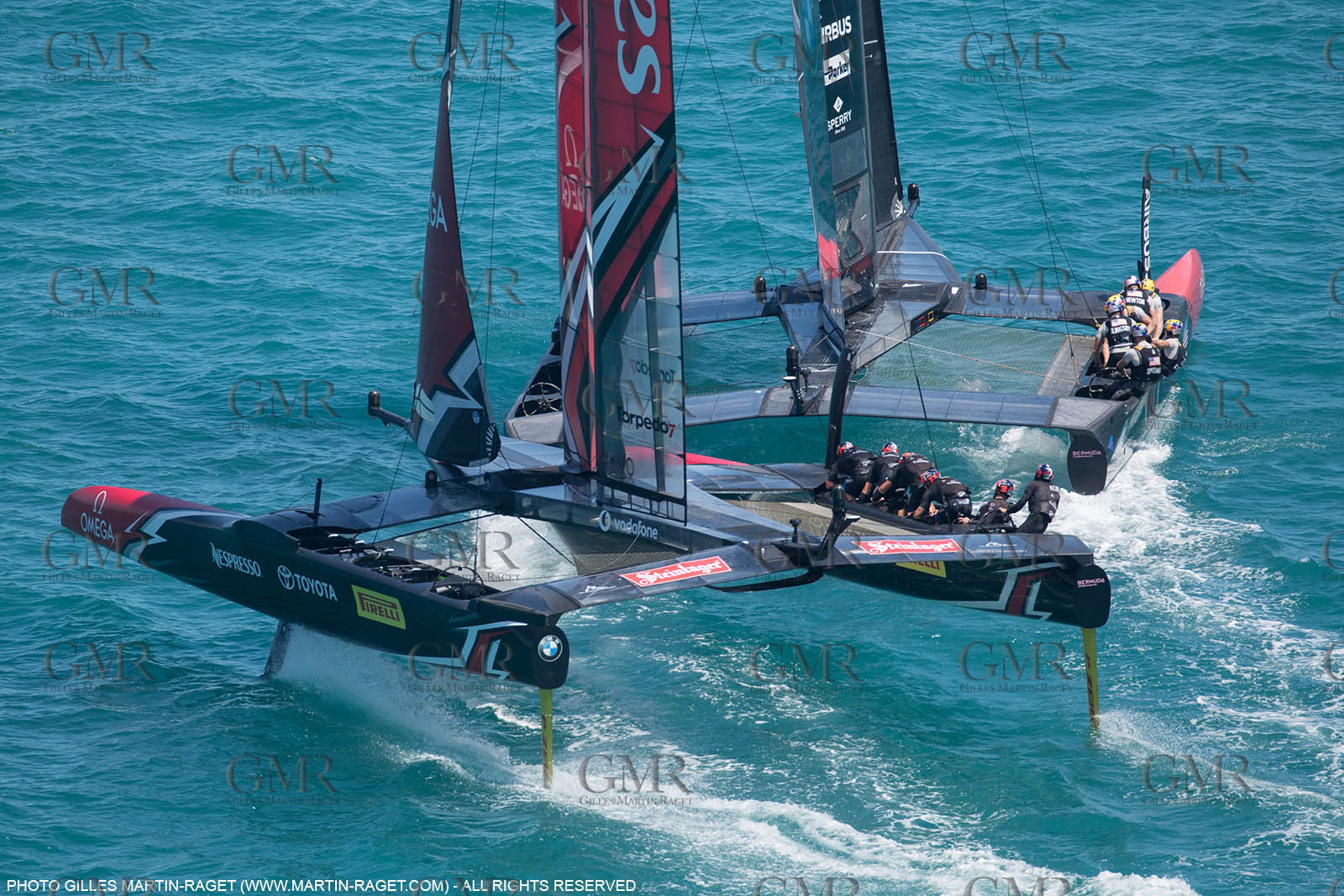 25 06 2017 - Bermuda (BDA) - 35th America's Cup 2017 - 35th America's Cup 2017 Presented by Louis Vuitton, Day 4