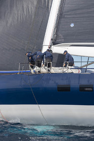 02 10 2022, Saint-Tropez (FRA,83), Voiles de Saint-Tropez 2022,  entraînement des maxis